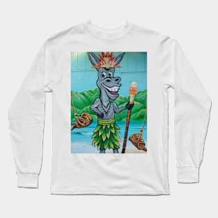 Ice Cream Donkey Long Sleeve T-Shirt